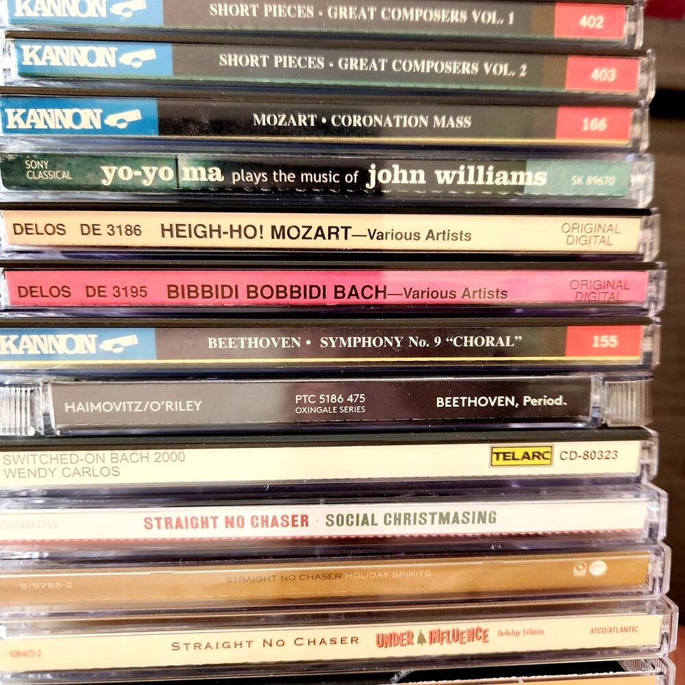 Large Lot of Classical, Holiday, Acapella, Disney, & Celtic Nordic CDs 28, Gifts